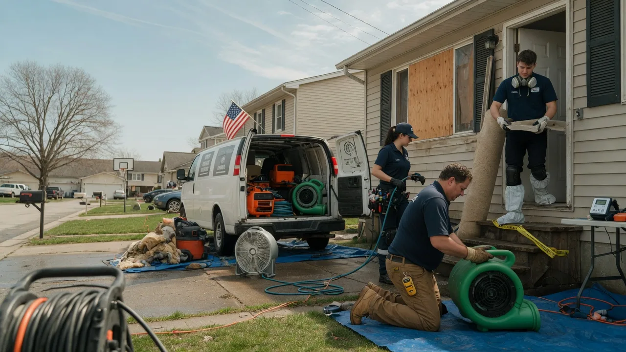 Water Damage Restoration in Julian, WV near me